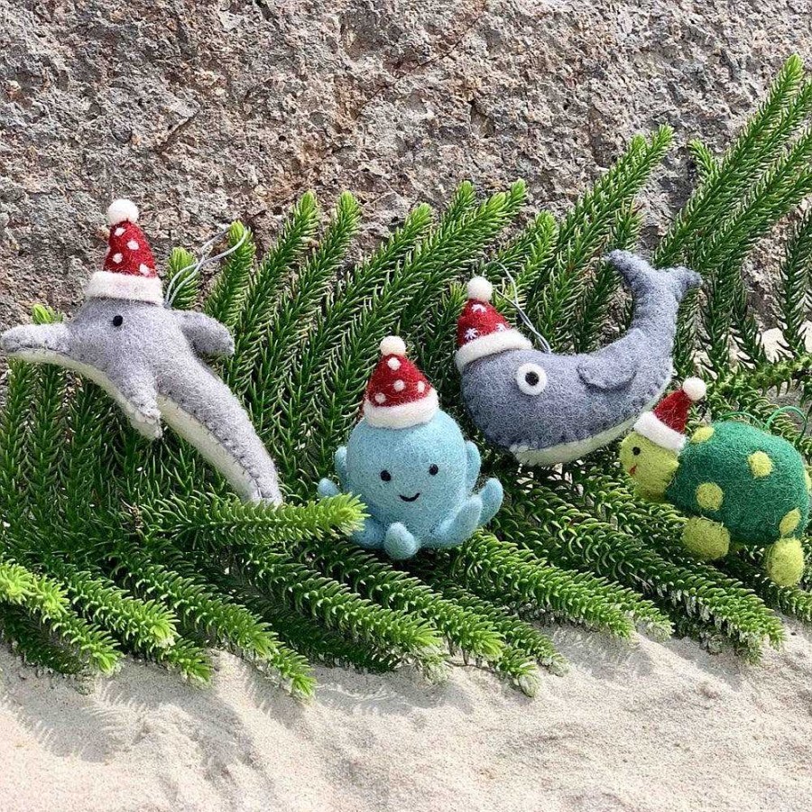 Fashion Pashom Hats | Pashom: Xmas Ornament Sea Creature Octopus Hat