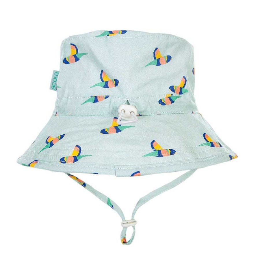 Fashion acorn kids Hats | Acorn Kids: Lorikeet Bucket Hat Mint