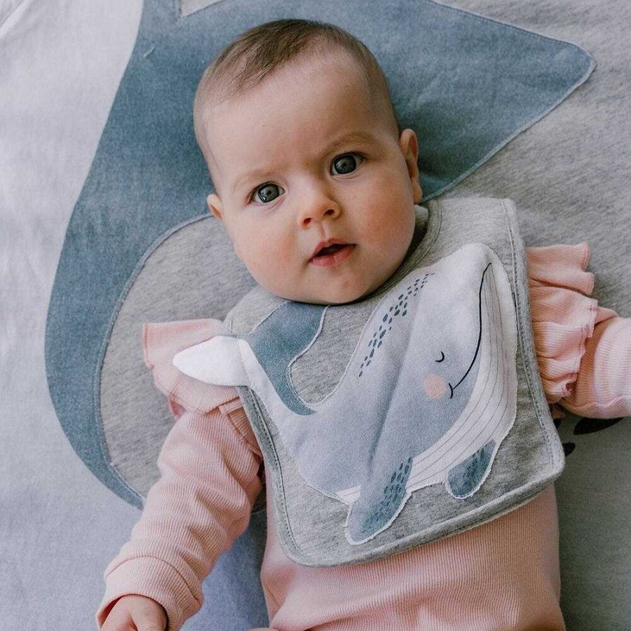 Fashion Mister Fly Bibs And Dummys | Mister Fly: Bib Whale