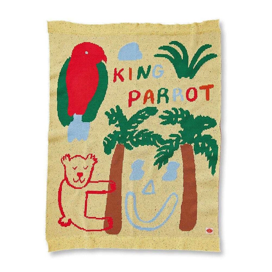 Fashion Halcyon Nights Baby & Toddler Clothing - Other | Halcyon Nights: Cotton Knit Blanket King Parrot