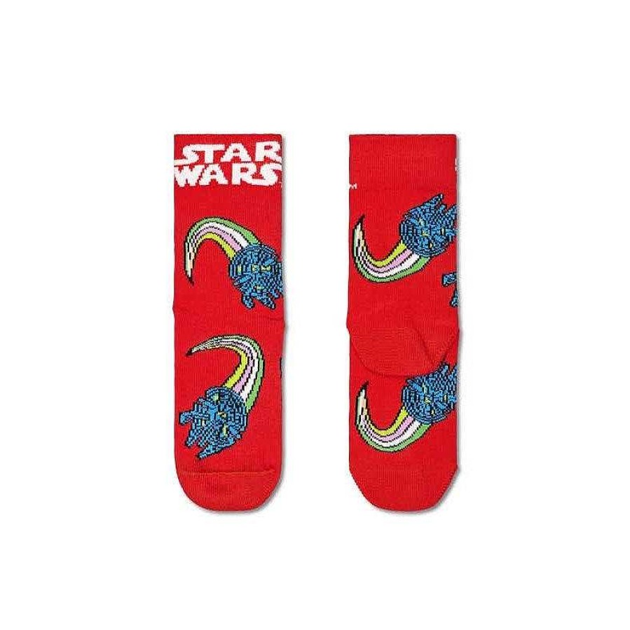 Fashion Happy Socks Socks | Happy Socks: Kids Star Wars Millennium Falcon