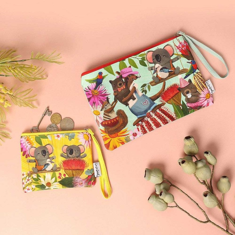 Fashion La La Land Bath, Beauty And Cosmetics | La La Land: Coin Purse Festive Forest