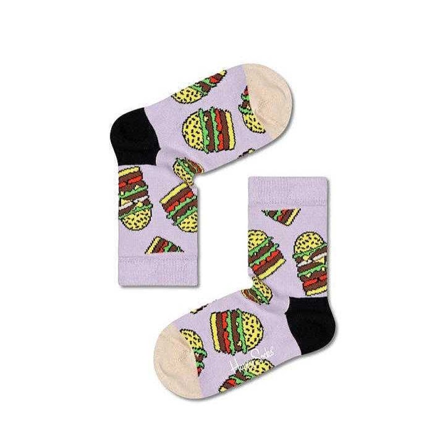 Fashion Happy Socks Socks | Happy Socks: Kids Hamburger