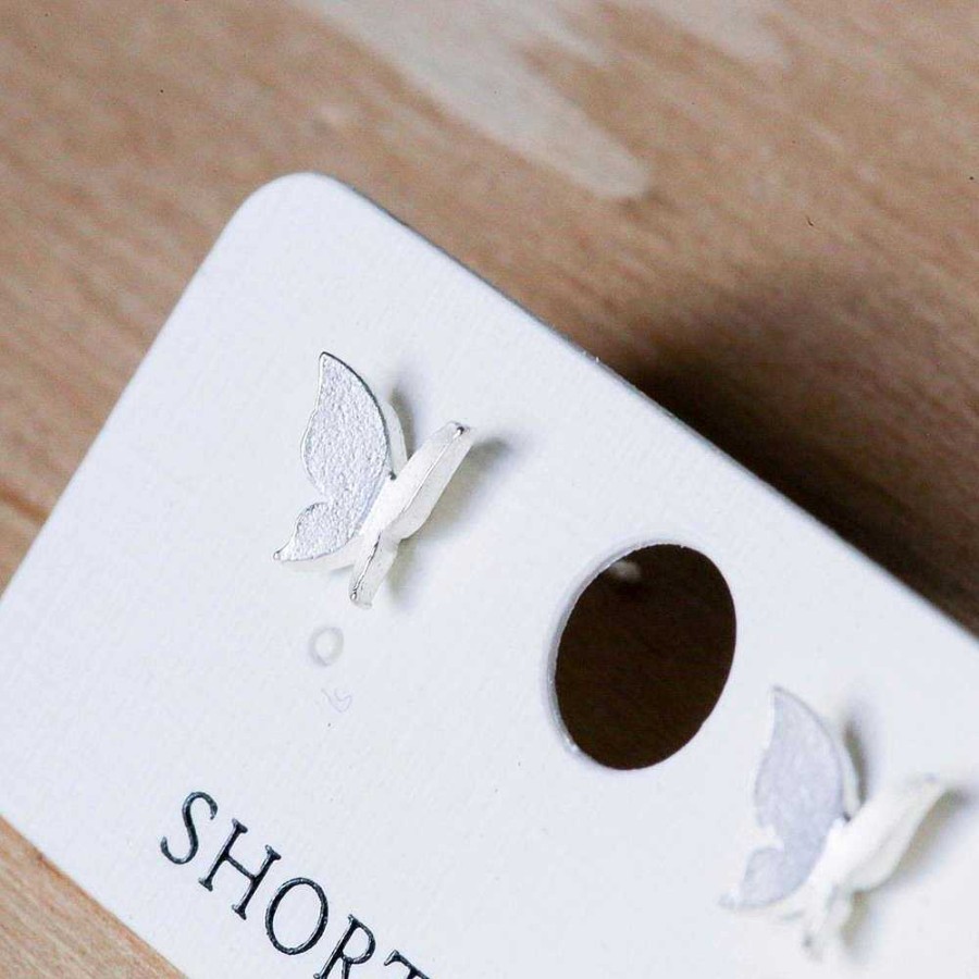 Jewellery Short Story | Short Story: Earring Butterfly Silver