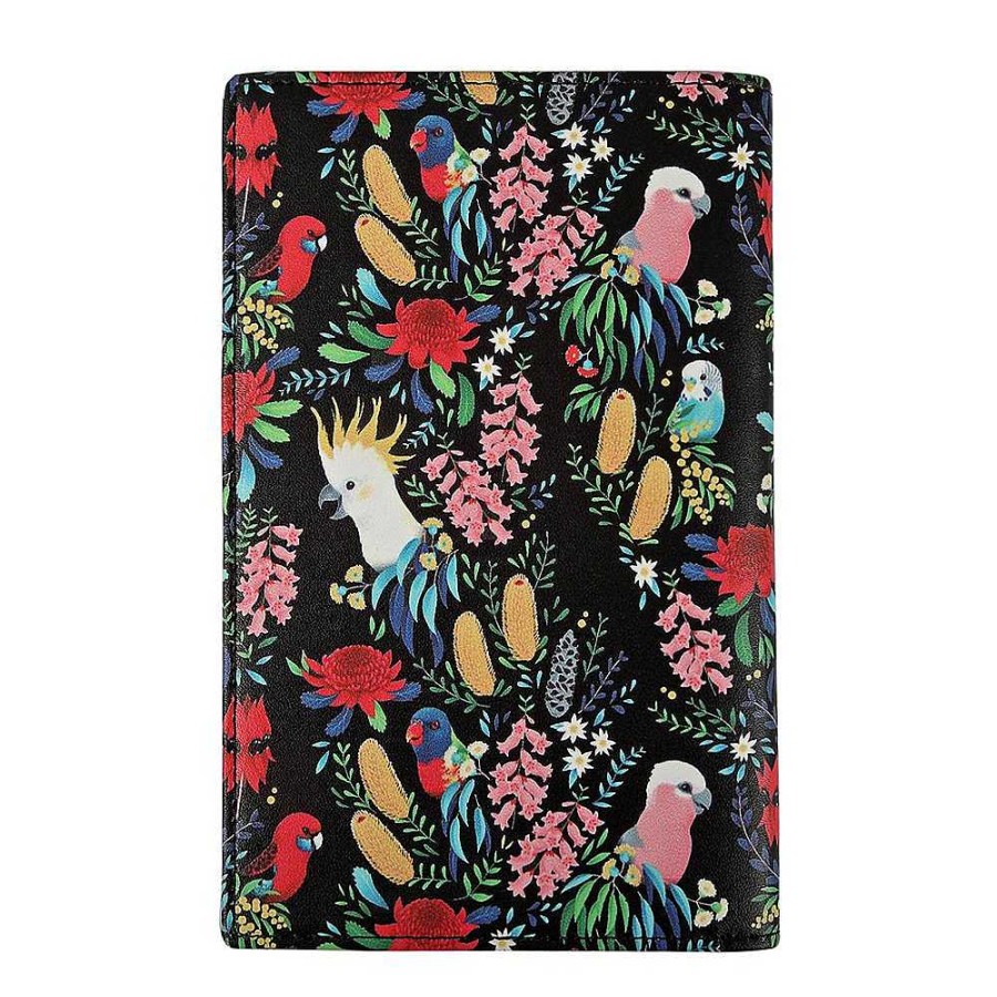 Out+About Monsterthreads | Passport Wallet: Bush Parrots