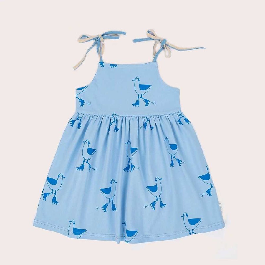 Fashion Olive + The Captain Kid'S Clothing - Other | Olive + The Captain: Tie Dress Seagulls