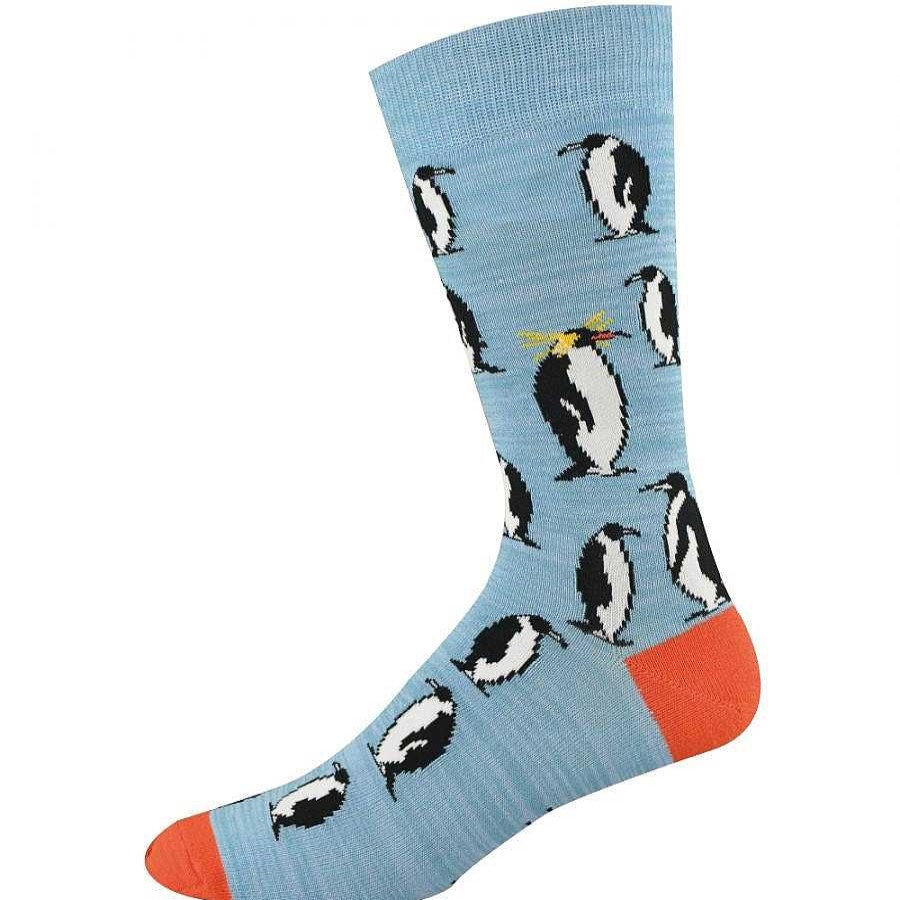 Fashion Bamboozld Socks | Bamboozld: Mens Penguin Bamboo Sock