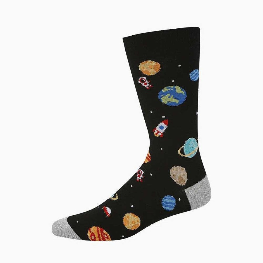 Fashion Bamboozld Socks | Bamboozld: Mens I Need Space Bamboo Sock