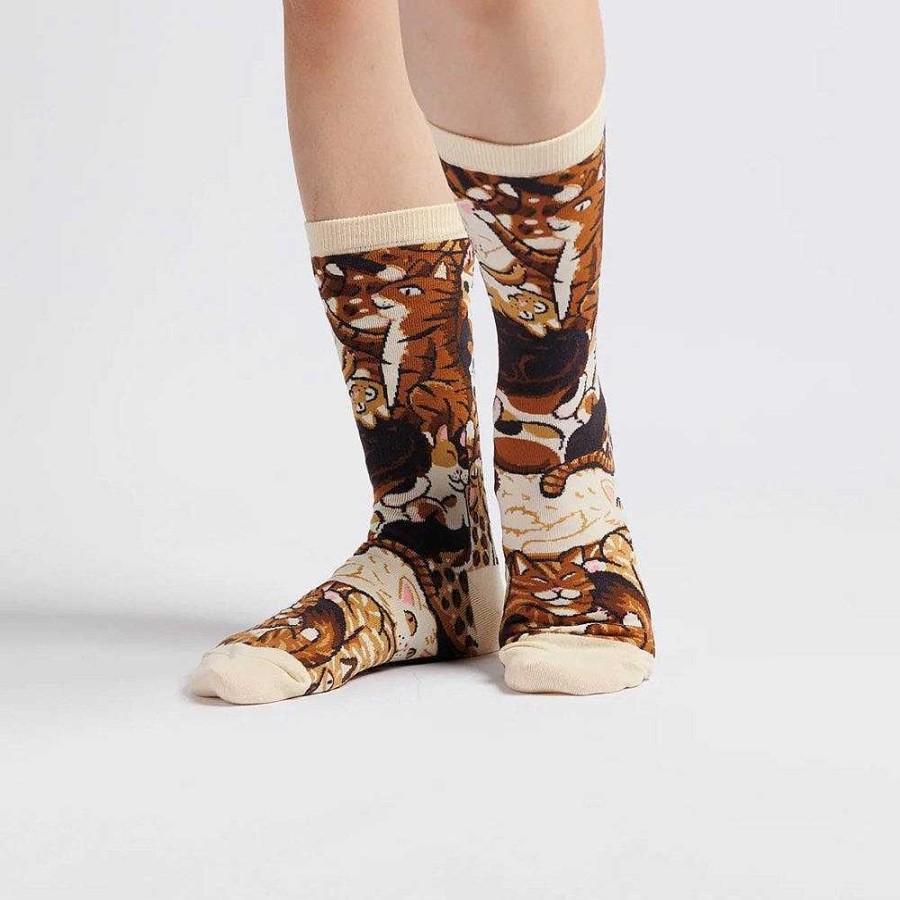 Fashion Spencer Flynn Socks | Spencer Flynn: Womens Kitty Committee Sock