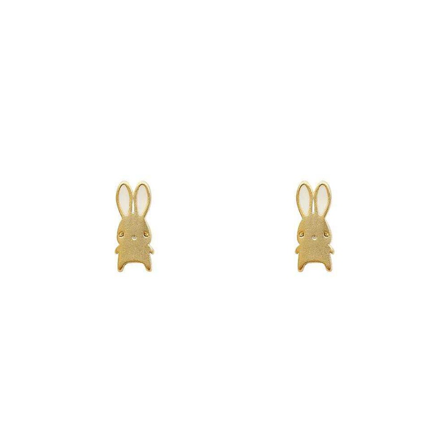 Jewellery Short Story | Short Story: Earring Bunny Gold