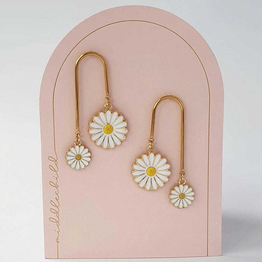 Jewellery Middle Child | Middle Child: Daisy Duke Earrings White