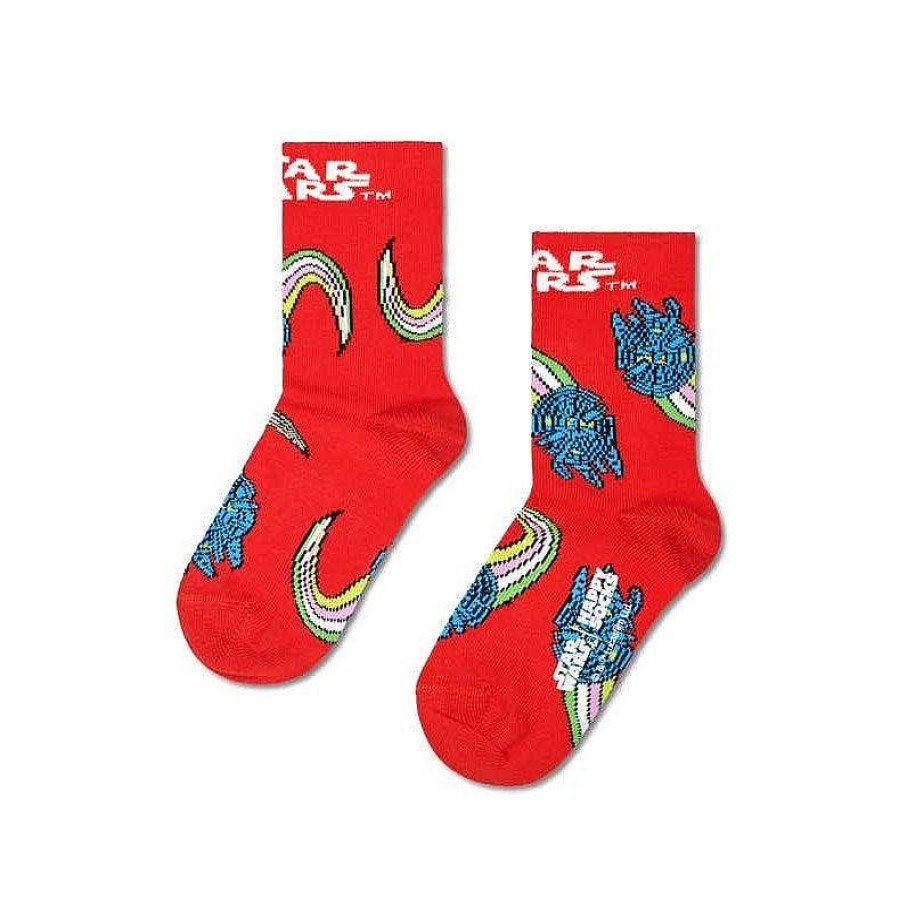 Fashion Happy Socks Socks | Happy Socks: Kids Star Wars Millennium Falcon