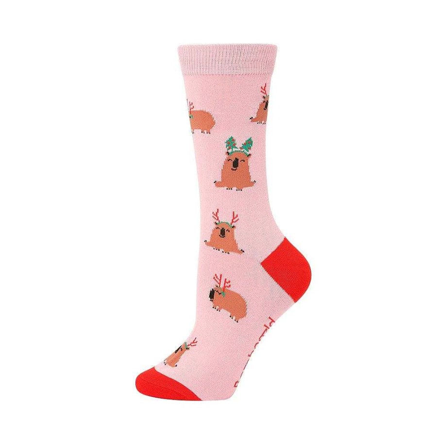 Fashion Bamboozld Socks | Bamboozld: Womens Jolly Wombat Bamboo Sock