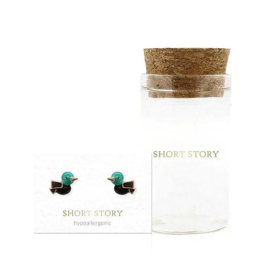 Jewellery Short Story | Short Story: Earring Duck Black