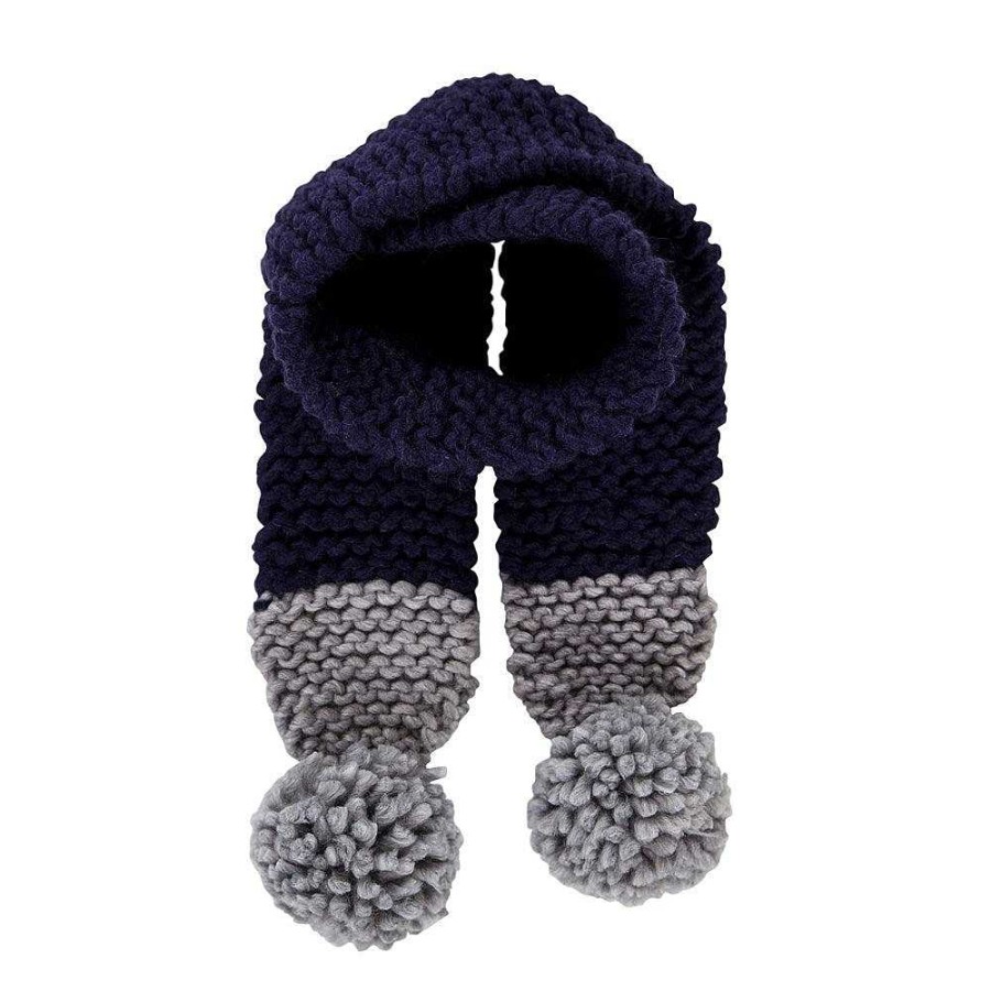 Out+About acorn kids | Acorn Kids: Traveller Chunky Scarf Navy