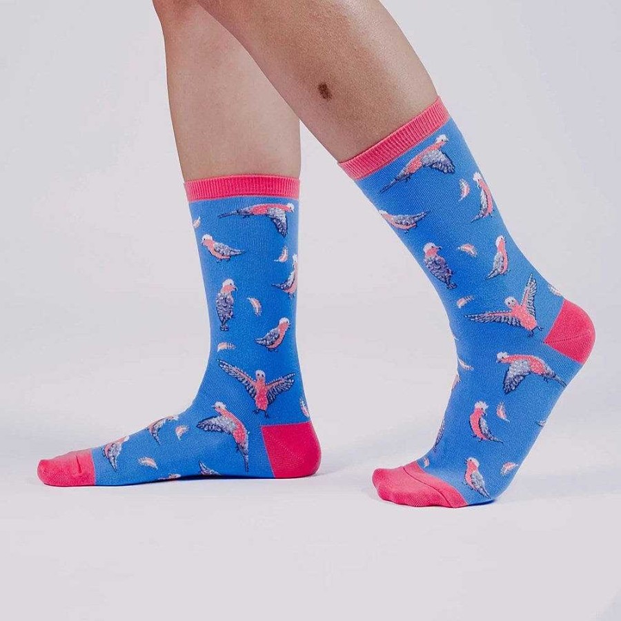 Fashion Spencer Flynn Socks | Spencer Flynn: Woomens Flamin' Galahs Sock