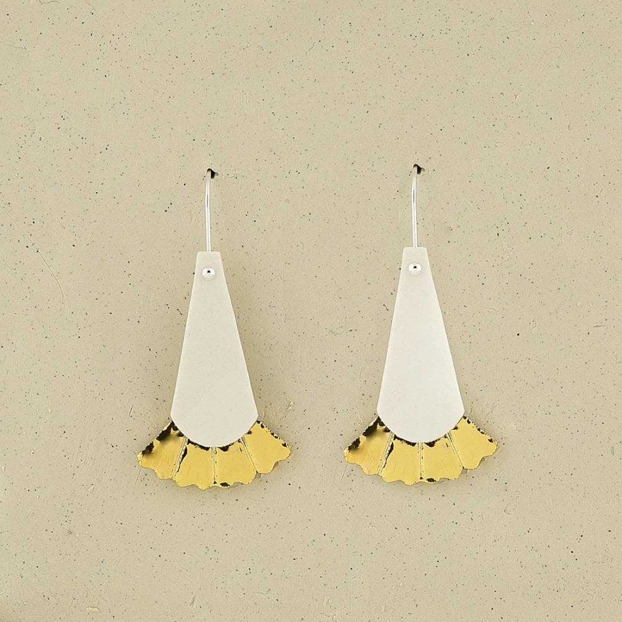 Jewellery Erin Lightfoot | Erin Lightfoot: Earring Bell Flowers White