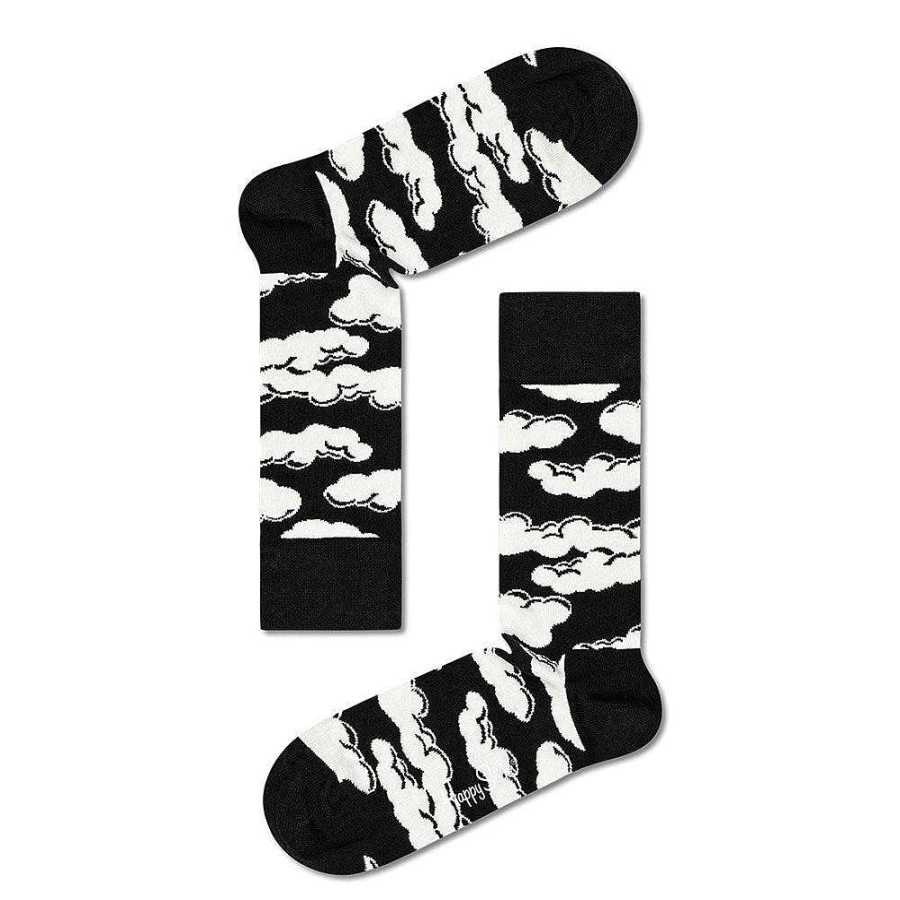 Fashion Happy Socks Socks | Happy Socks: Gift Set Black & White 4Pk Ml