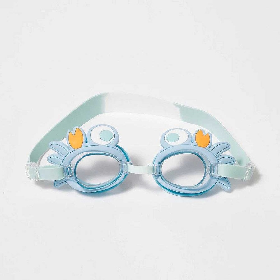 Out+About Sunnylife | Sunnylife: Mini Swim Goggles Sonny The Sea Creature Blue