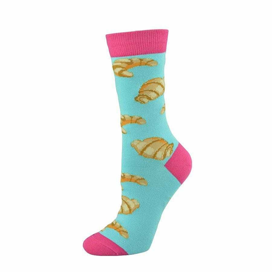 Fashion Bamboozld Socks | Bamboozld: Womens Croissant Bamboo Sock