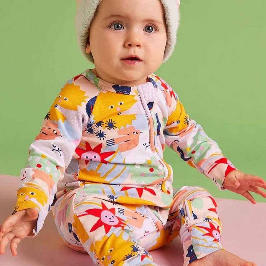 Fashion Halcyon Nights Baby & Toddler Clothing - Other | Halcyon Nights: Long Sleeve Zip Suit We Live In The Sky