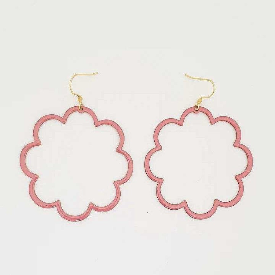 Jewellery Middle Child | Middle Child: Pirouette Earrings Pink