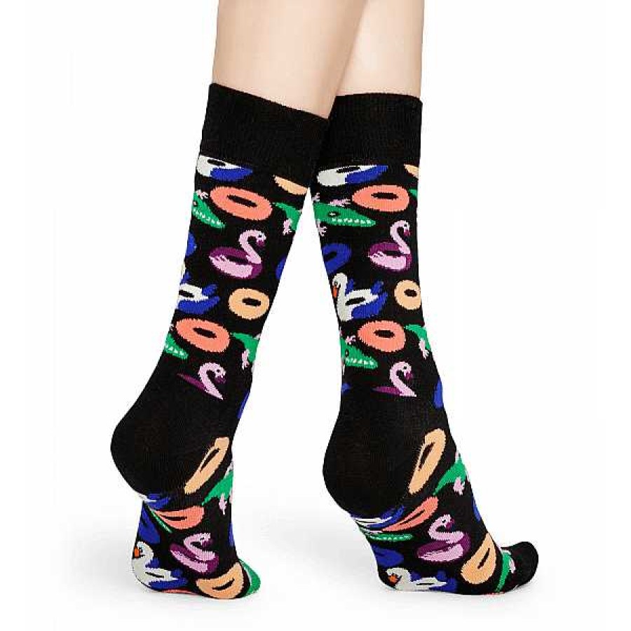 Fashion Happy Socks Socks | Happy Socks: Pool Party Black