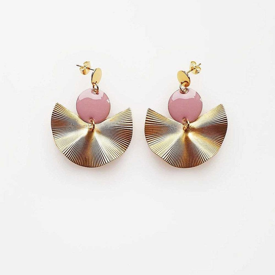 Jewellery Middle Child | Middle Child: Munroe Earrings Mauve