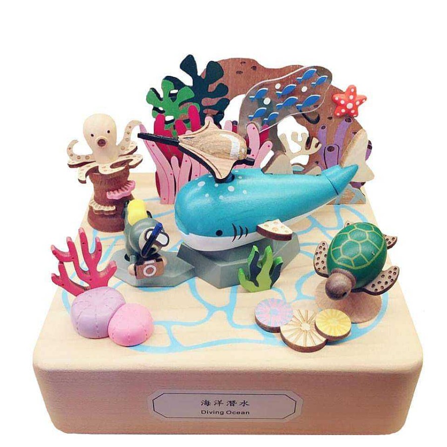 Kids+Toys Wooderful Life | Wooderful Life: Music Box Diving Ocean