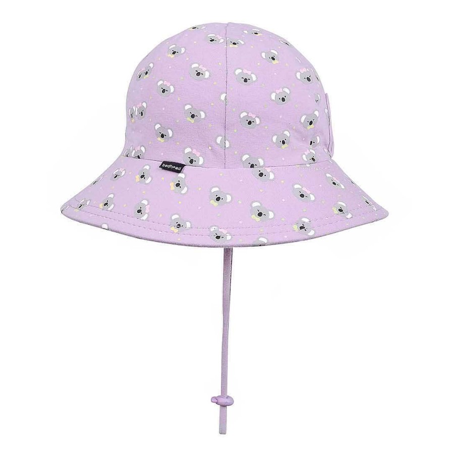 Fashion Bedhead Hats | Bedhead: Kids Ponytail Bucket Sun Hat Koala 3-6Y