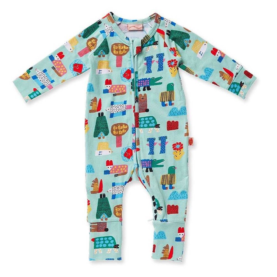 Fashion Halcyon Nights Baby & Toddler Clothing - Other | Halcyon Nights: Long Sleeve Zip Suit Flatmates