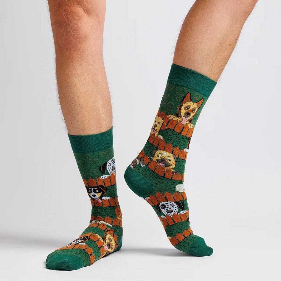 Fashion Spencer Flynn Socks | Spencer Flynn: Mens Peek-A-Bow-Wow Sock