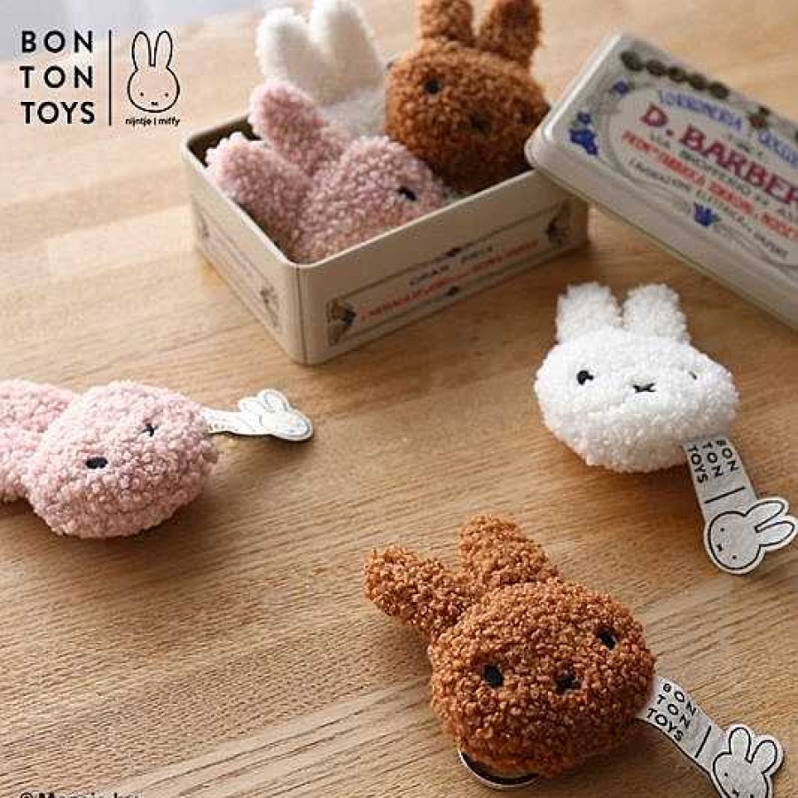 Out+About Miffy | Miffy: Keychain Tiny Teddy Pink