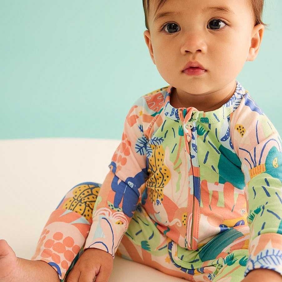 Fashion Halcyon Nights Baby & Toddler Clothing - Other | Halcyon Nights: Long Sleeve Zip Suit Bananarama