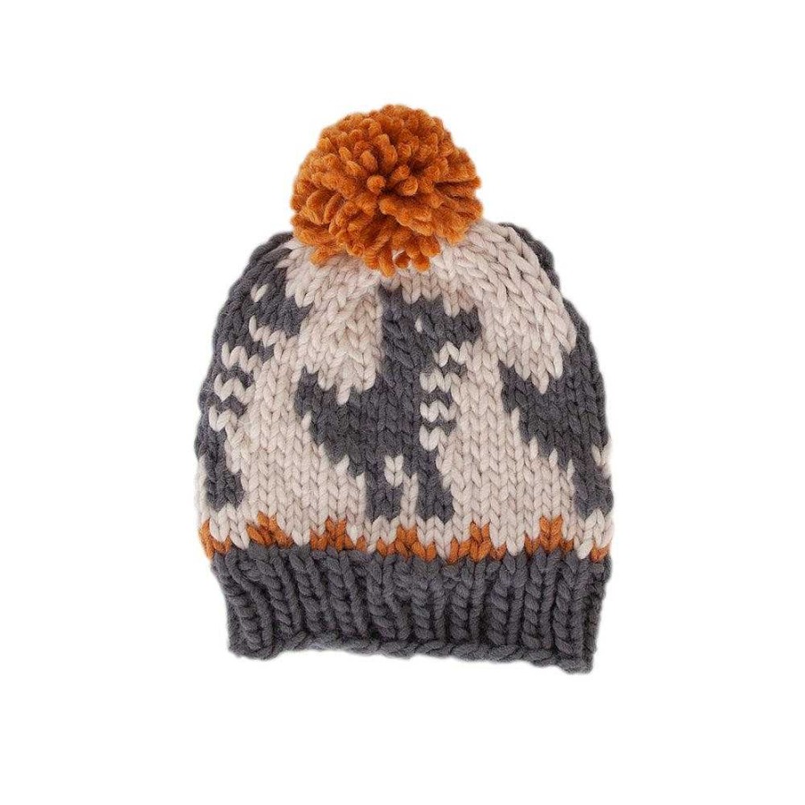 Fashion acorn kids Kid'S Clothing - Other | Acorn Kids: Dino Beanie Grey And Caramel