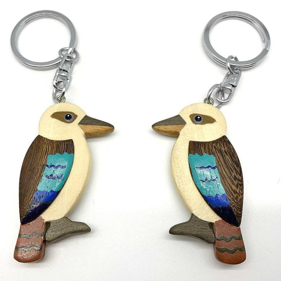 Out+About Triple 8 Design Studios | Triple 8 Design Studios: Timber Keyring Kookaburra