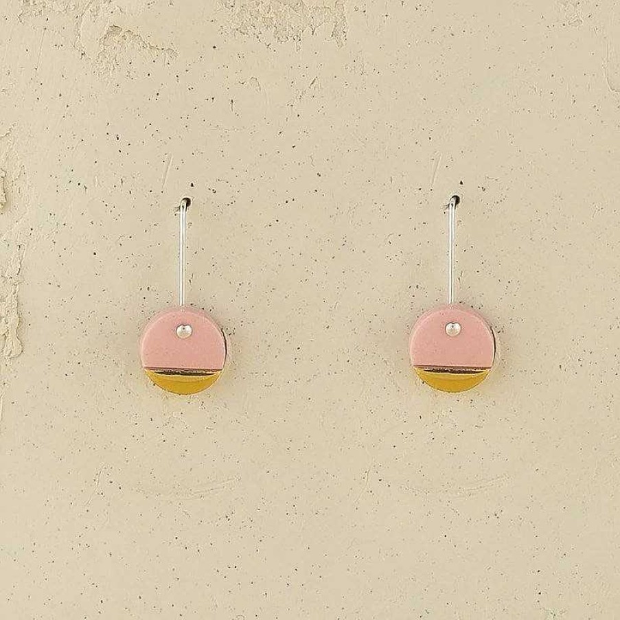 Jewellery Erin Lightfoot | Erin Lightfoot: Earring Spot Drops Pink