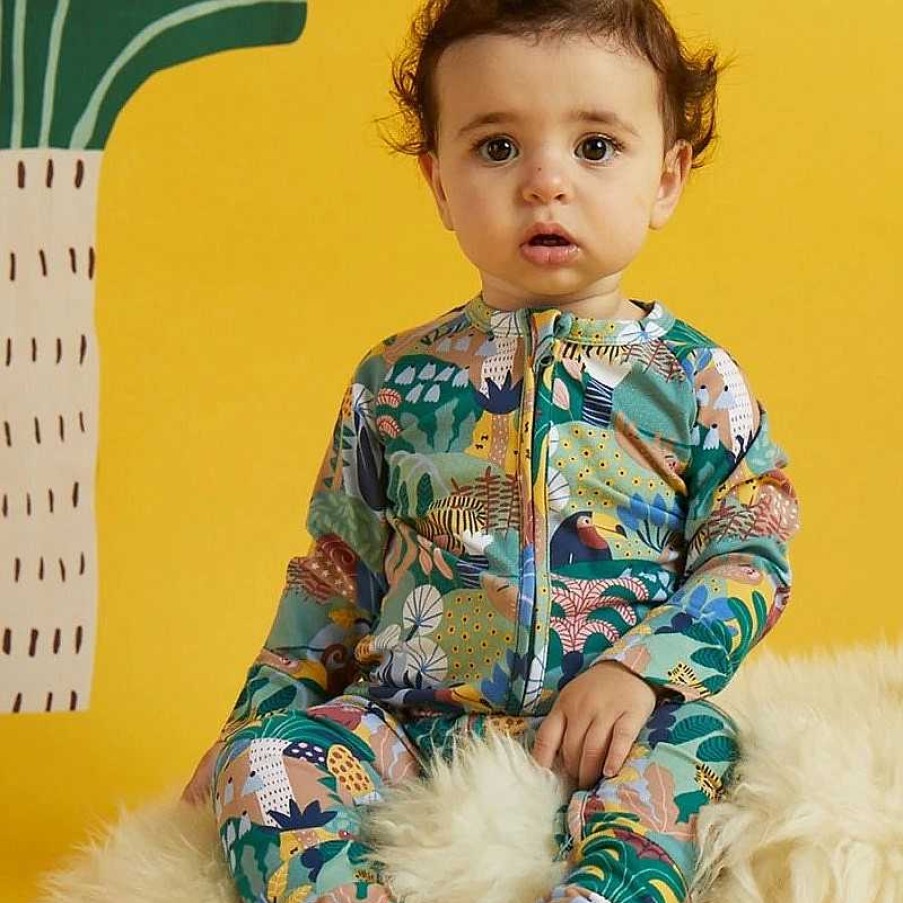 Fashion Halcyon Nights Baby & Toddler Clothing - Other | Halcyon Nights: Long Sleeve Zip Suit Hide And Seek