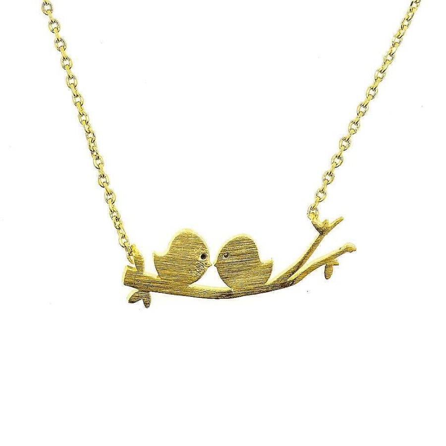 Jewellery Short Story | Short Story: Necklace Tweety Birds On Branch Gold