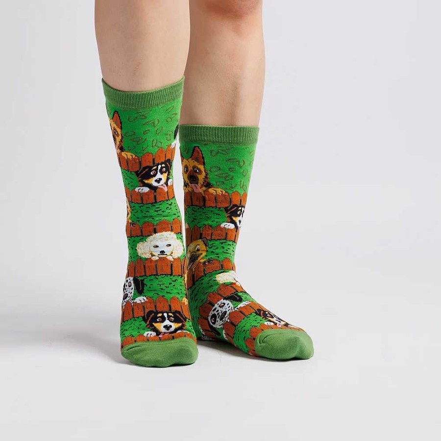 Fashion Spencer Flynn Socks | Spencer Flynn: Womens Peek-A-Bow-Wow Sock