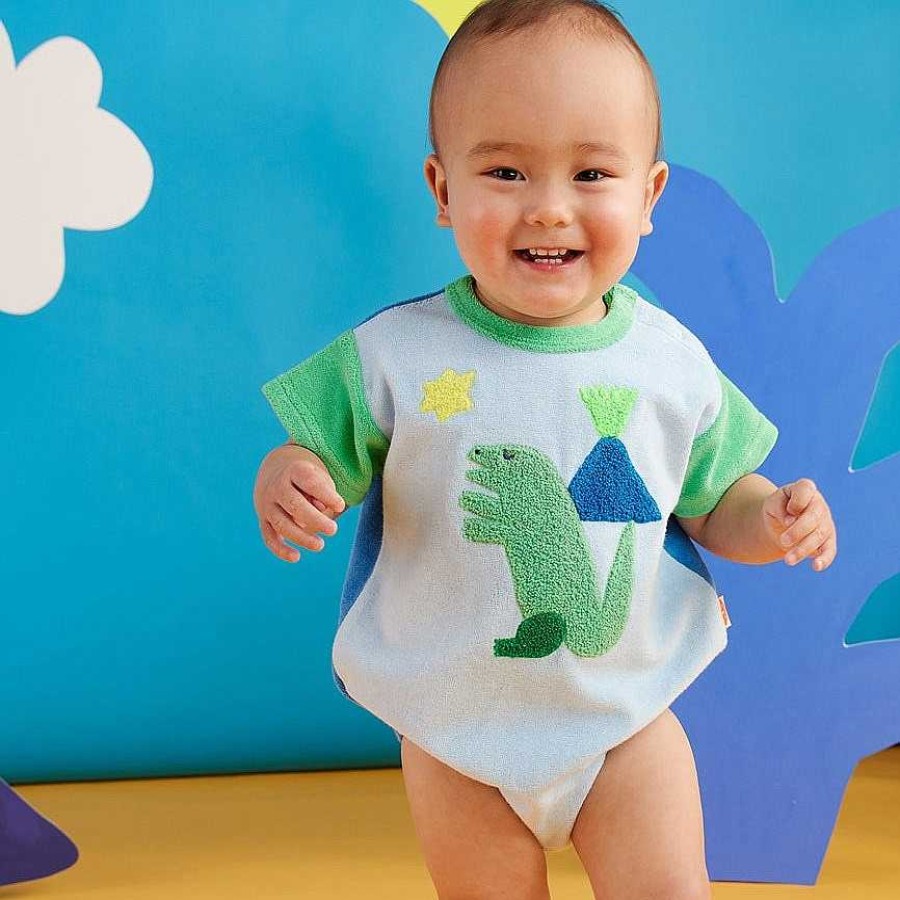 Fashion Halcyon Nights Baby & Toddler Clothing - Other | Halcyon Nights: Terry Bodysuit Dino