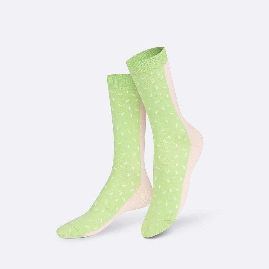 Fashion Eat My Socks Socks | Eat My Socks: Dolce Gelato Pink Green