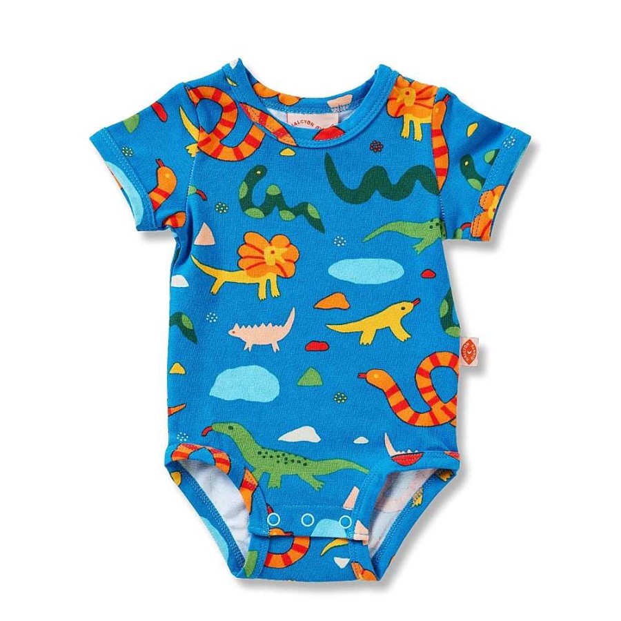 Fashion Halcyon Nights Kid'S Clothing - Other | Halcyon Nights: Short Sleeve Bodysuit Rocky Road