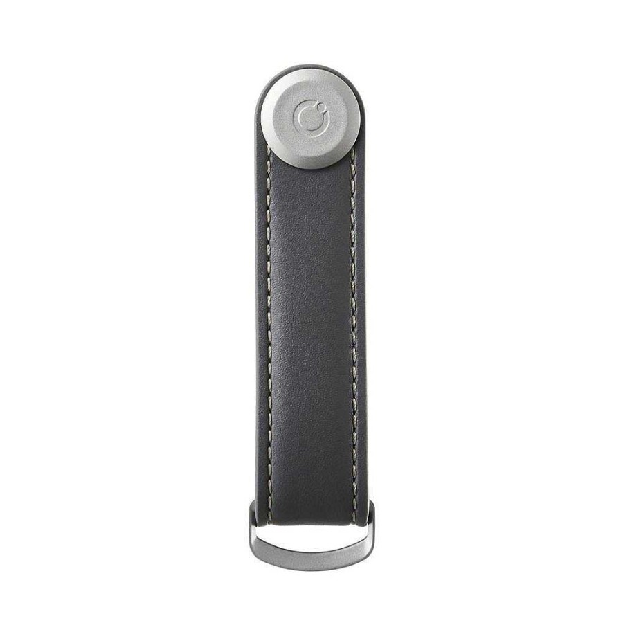 Out+About OrbitWholesale | Orbitkey: 2.0 Leather Charcoal/Grey