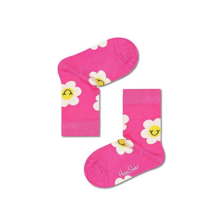 Fashion Happy Socks Socks | Happy Socks: Kids Smiley Daisy