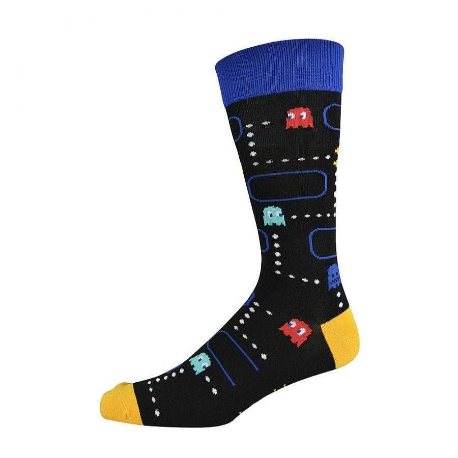 Fashion Bamboozld Socks | Bamboozld: Mens Pacman Bamboo Sock