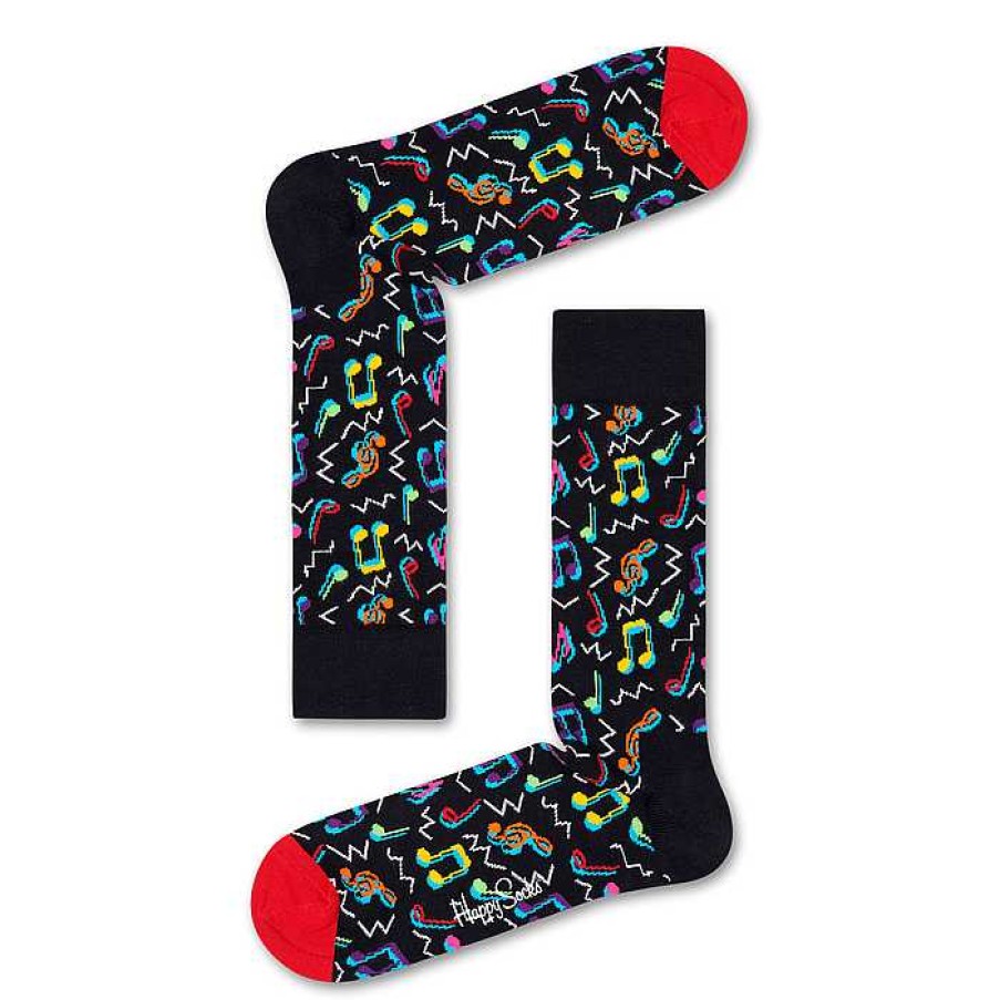 Fashion Happy Socks Socks | Happy Socks: City Jazz Black