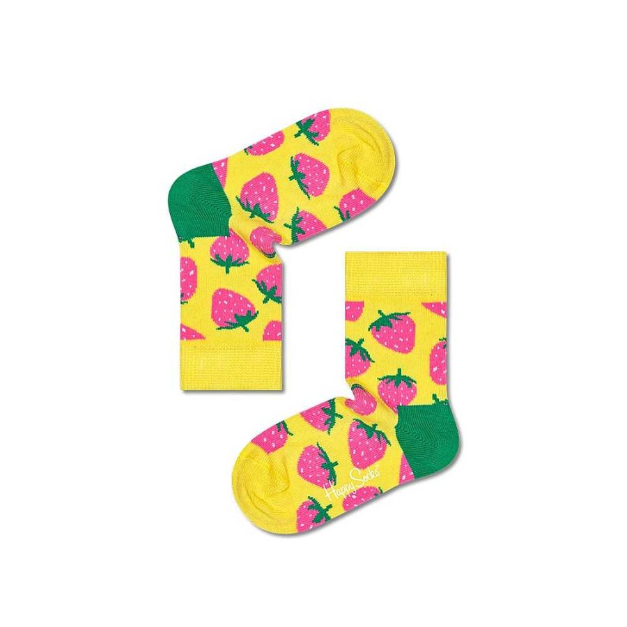 Fashion Happy Socks Socks | Happy Socks: Kids Strawberry