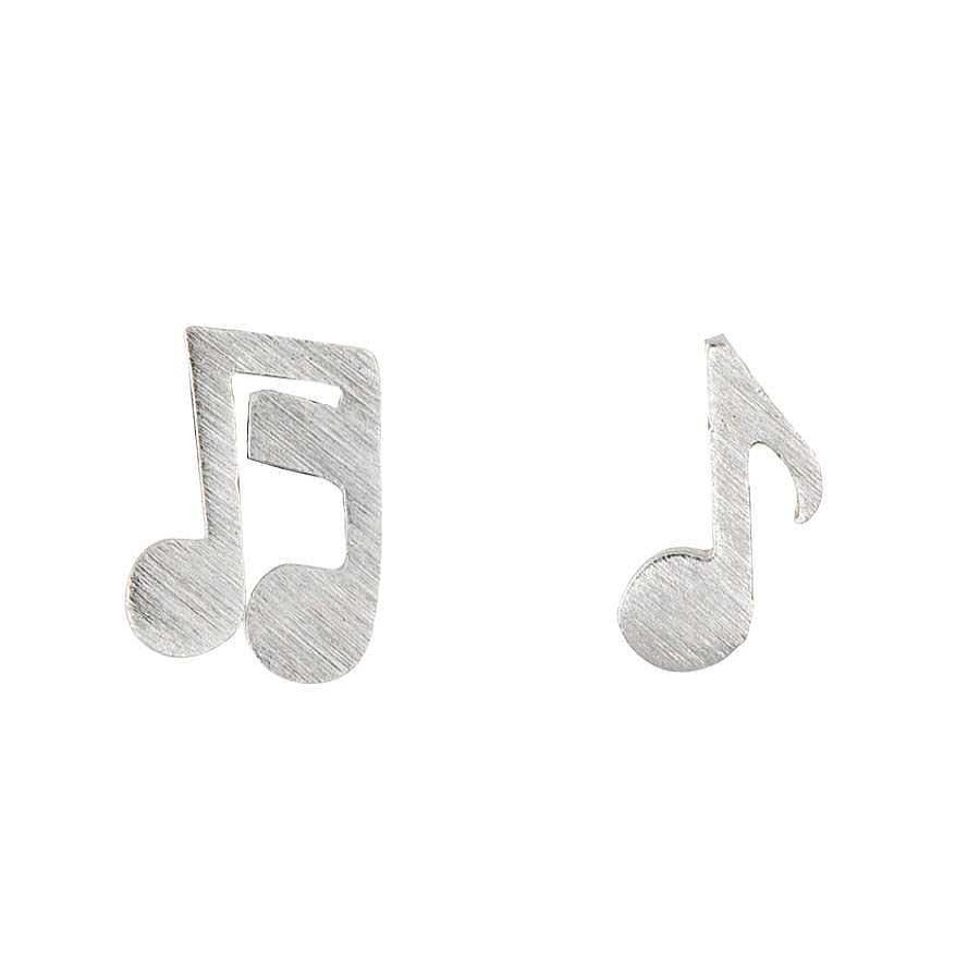 Jewellery Short Story | Short Story: Earring Music Note Silver