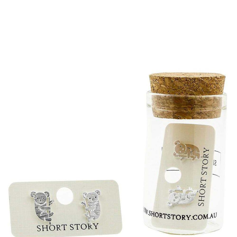 Jewellery Short Story | Short Story: Earring Koala Silver